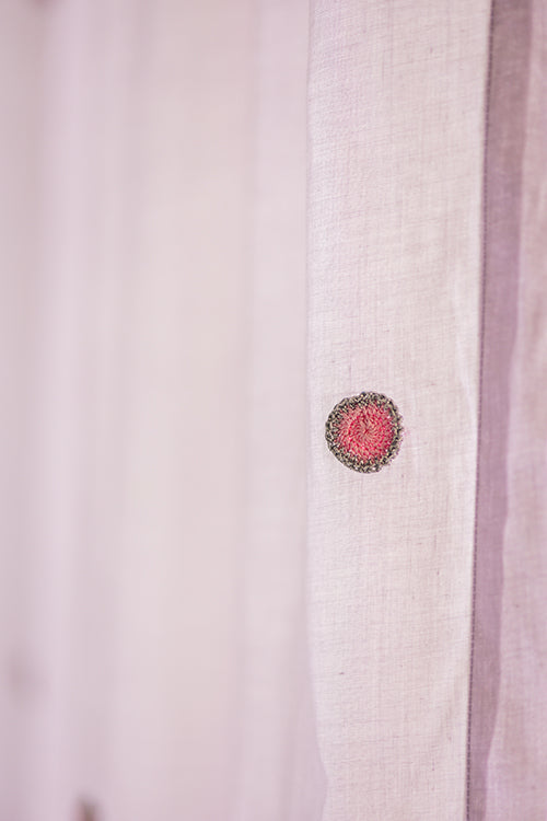 Samoolam Prakriti Door Curtain ~ Mandala ~ Mauve