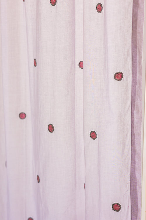 Samoolam Prakriti Door Curtain ~ Mandala ~ Mauve