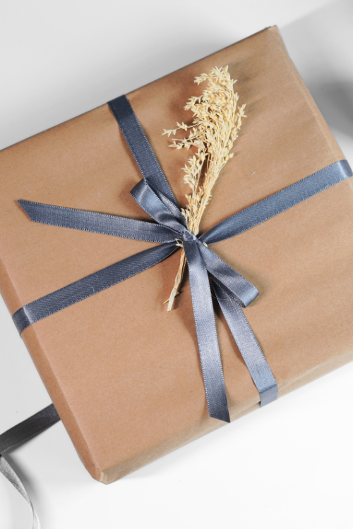 Sustainable Gratitude Hamper By Ekatra - Indigo Stripes