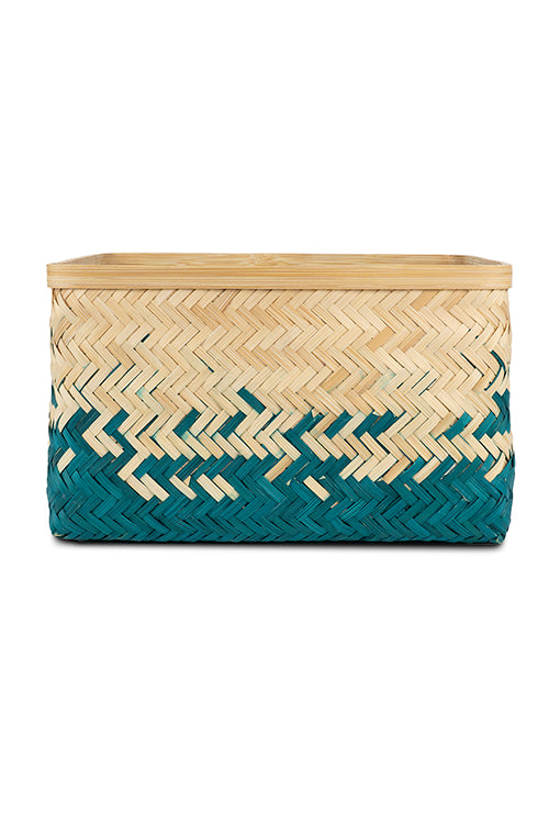 Greenkraftpearl Handcrafted Bamboo Tray - Set Of 2