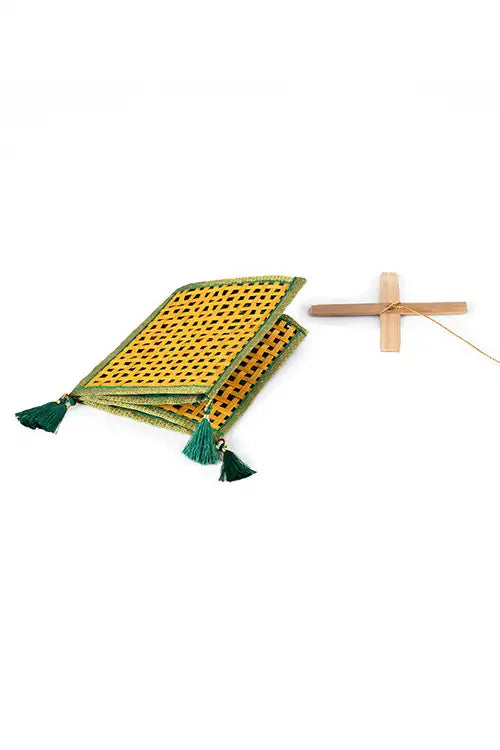 Greenkraft Rangeela Handcrafted Bamboo Lantern Small