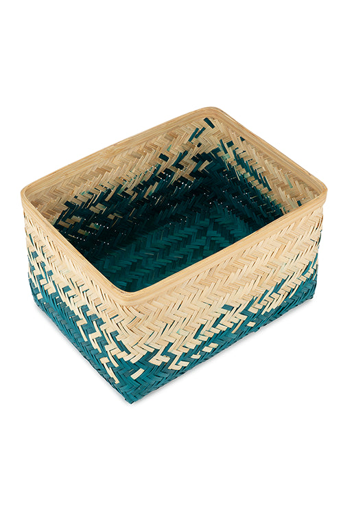 Greenkraftpearl Handcrafted Bamboo Tray - Set Of 2