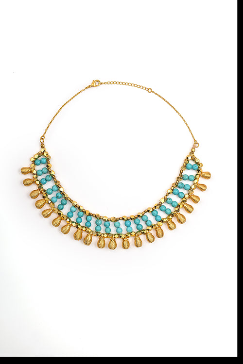 Miharu Ujwala Dhokra Necklace