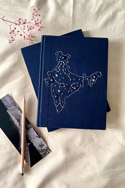 Okhai 'United' Hand Embroidered Diary