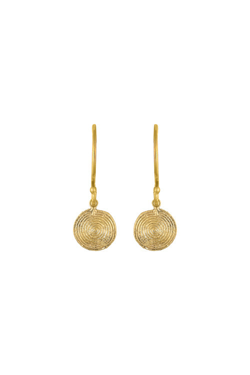Miharu Dhokra Half Round Dangler