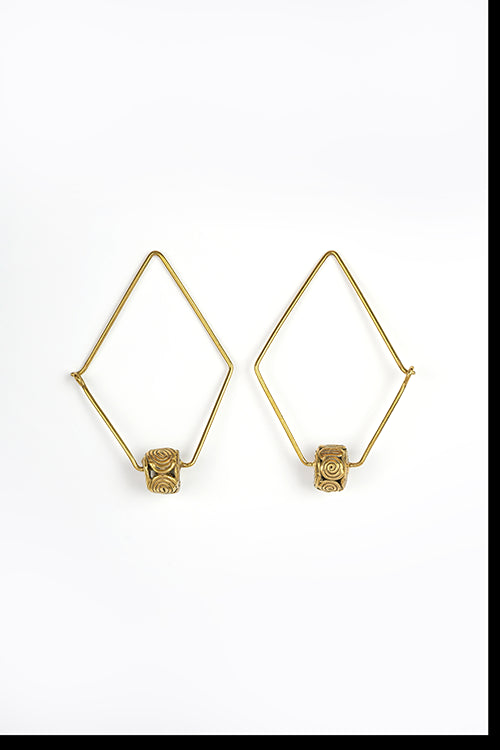 Miharu Advika Heritage Triangle Drops