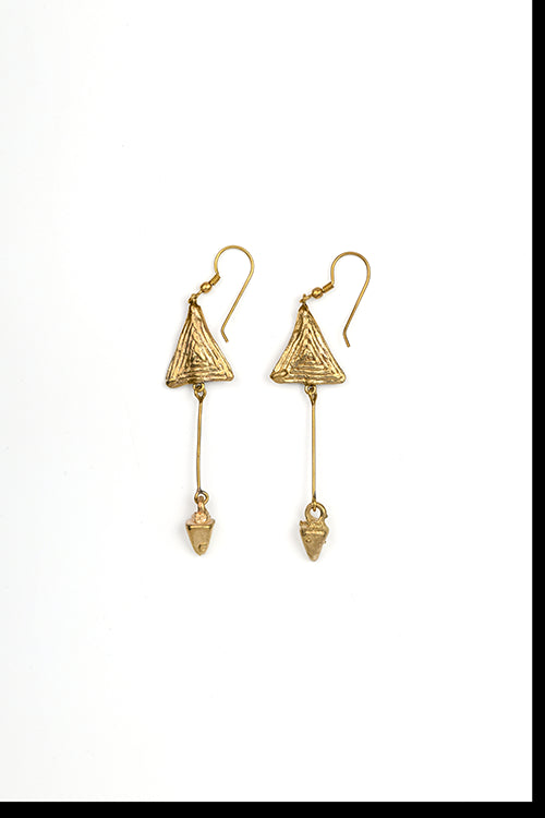 Miharu Yami Dhokra Earrings