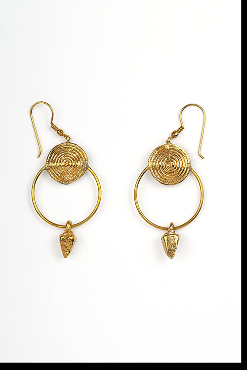 Miharu Prisha Dhokra Earrings