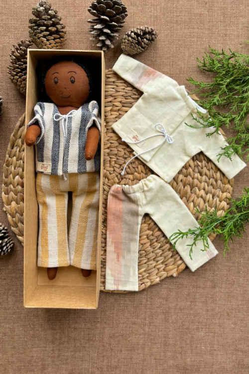 The Good Doll, Play Set,Aadhya, Cotton Fabric Toy
