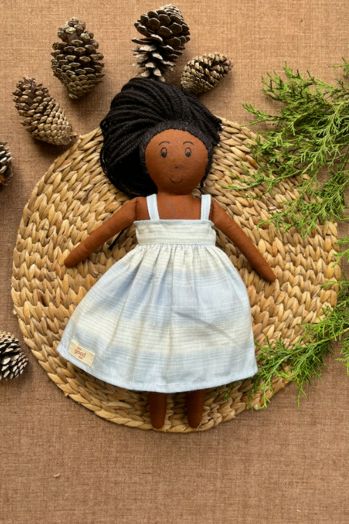 The Good Gift, Single Doll,Bindiya, Cotton Fabric Toy