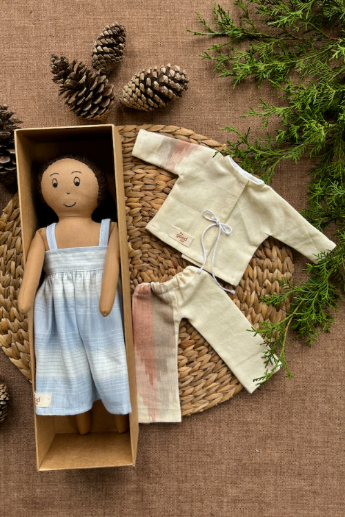 The Good Doll, Play Set,Bindiya, Cotton Fabric Toy