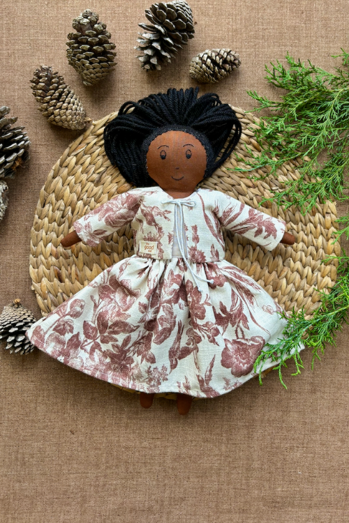 The Good Doll, Single Doll,Chaitalya, Cotton Fabric Toy