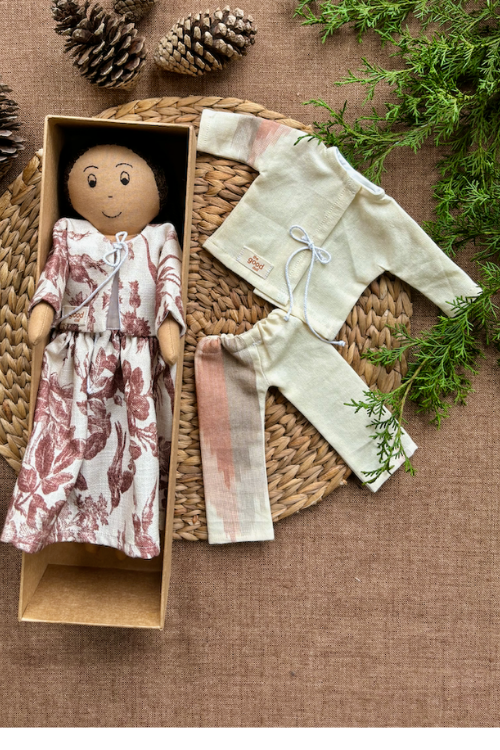 The Good Doll, Play Set,Chaitalya, Cotton Fabric Toy
