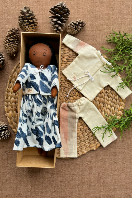 The Good Doll, Play Set,Damini, Cotton Fabric Toy
