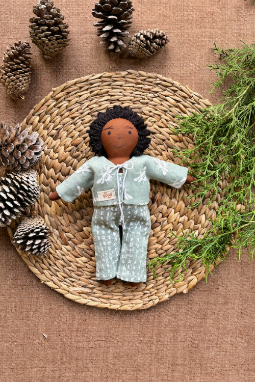 The Good Doll, Single Doll,Dan, Cotton Fabric Toy