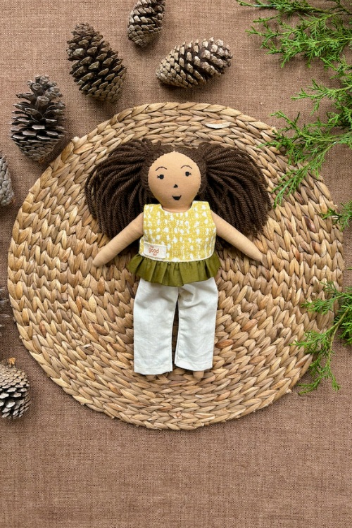 The Good Doll, Single Doll,Falak, Cotton Fabric Toy