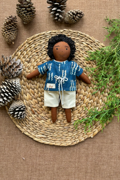 The Good Doll, Single Doll,Golu, Cotton Fabric Toy
