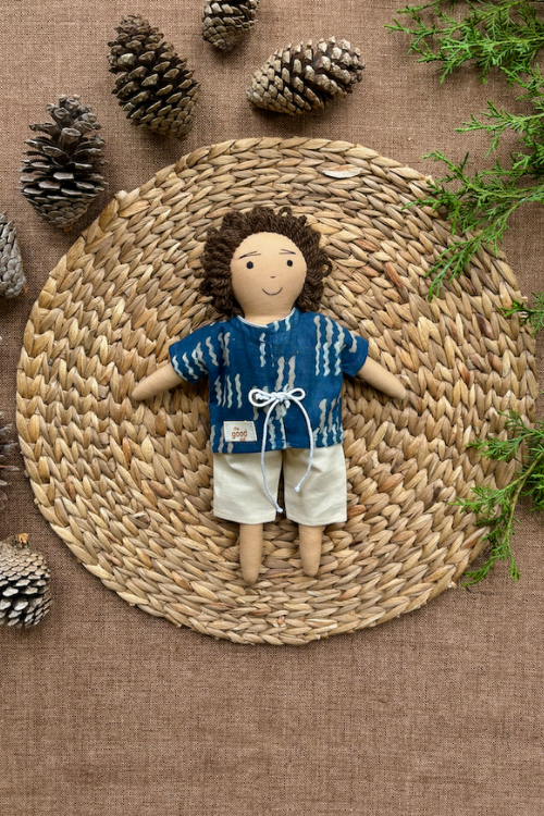 The Good Doll, Single Doll,Golu, Cotton Fabric Toy