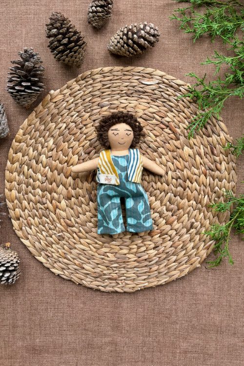 The Good Doll, Single Doll,Gopal, Cotton Fabric Toy