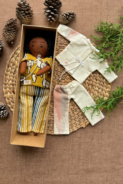 The Good Doll, Play Set,Jay, Cotton Fabric Toy