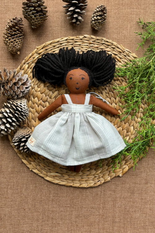The Good Doll, Single Doll,Jia, Cotton Fabric Toy