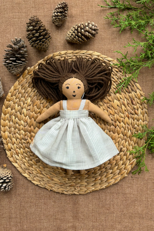 The Good Doll, Single Doll,Jia, Cotton Fabric Toy