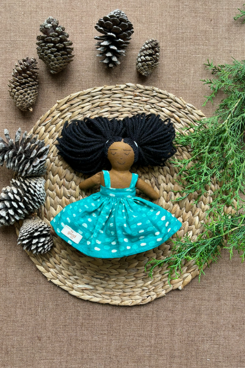 The Good Doll, Single Doll,Kavya, Cotton Fabric Toy