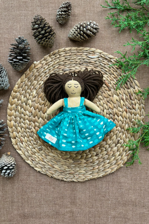 The Good Doll, Single Doll,Kavya, Cotton Fabric Toy