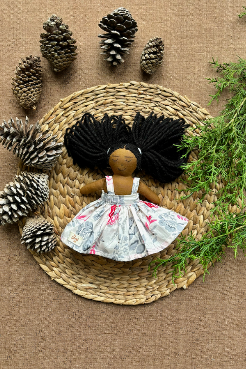 The Good Doll, Single Doll,Kiara, Cotton Fabric Toy