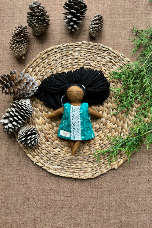 The Good Doll, Single Doll,Lavanya, Cotton Fabric Toy