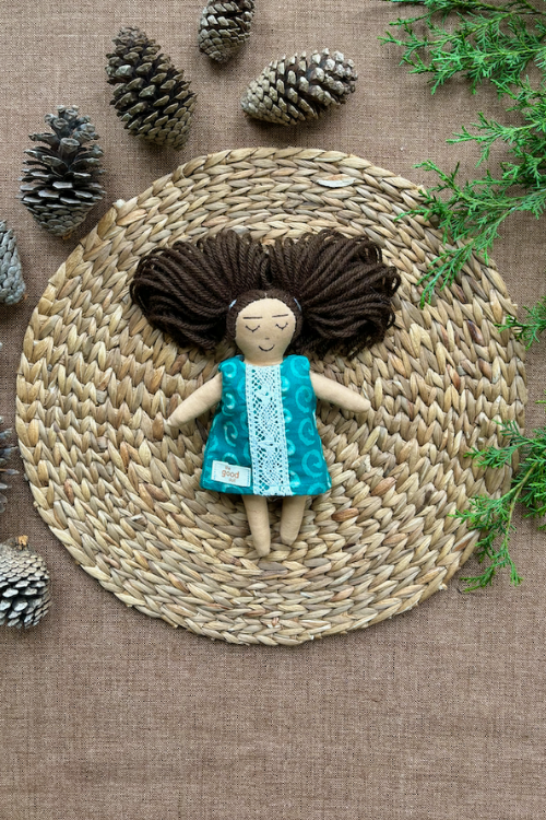 The Good Doll, Single Doll,Lavanya, Cotton Fabric Toy