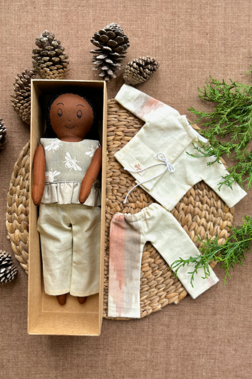 The Good Doll, Play Set, Manorath, Cotton Fabric Toy