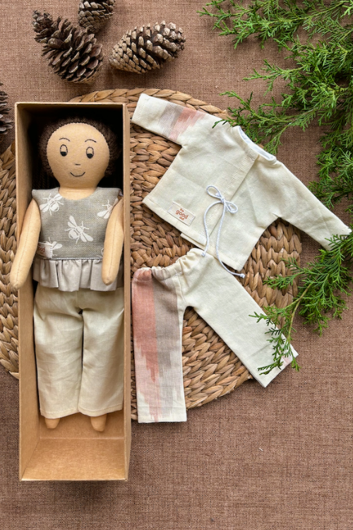 The Good Doll, Play Set, Manorath, Cotton Fabric Toy