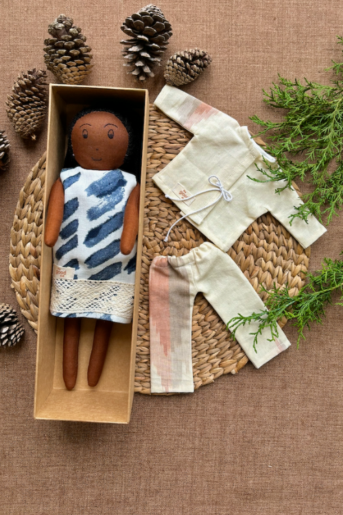 The Good Doll, Play Set, Rinkal, Cotton Fabric Toy