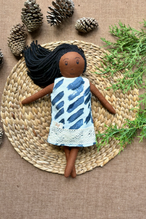 The Good Doll, Play Set, Rinkal, Cotton Fabric Toy