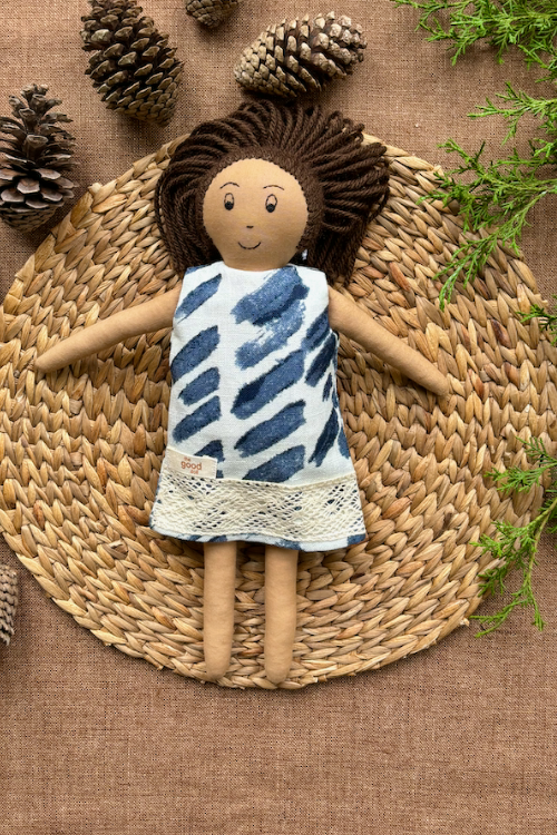 The Good Doll, Play Set, Rinkal, Cotton Fabric Toy
