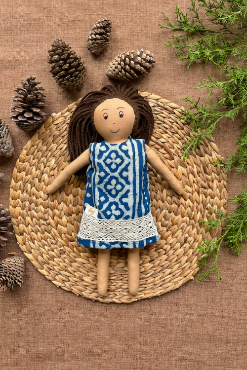 The Good Doll, Play Set, Shalini, Cotton Fabric Toy