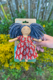 The Good Gift Single Doll" Sindhu" Hand Sewn Cotton Toy