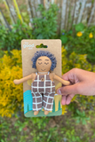 The Good Gift Single Doll "Venki "Hand Sewn Cotton Toy