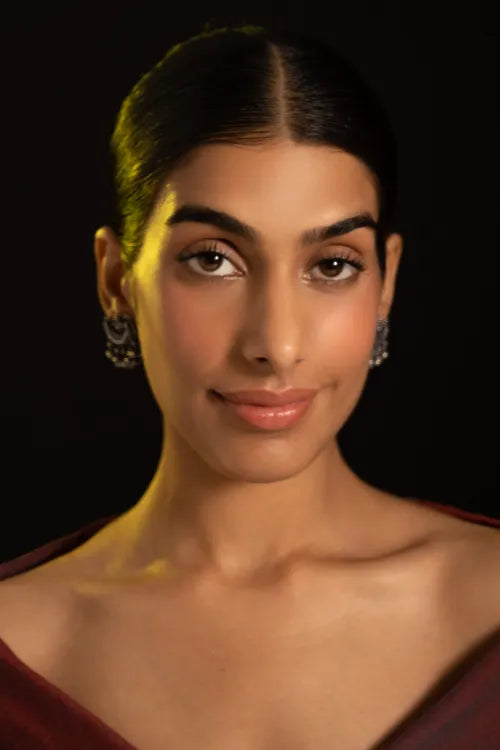 TICH Pure Silver Traditional Maharashtrian Earrings - Ardhachandra