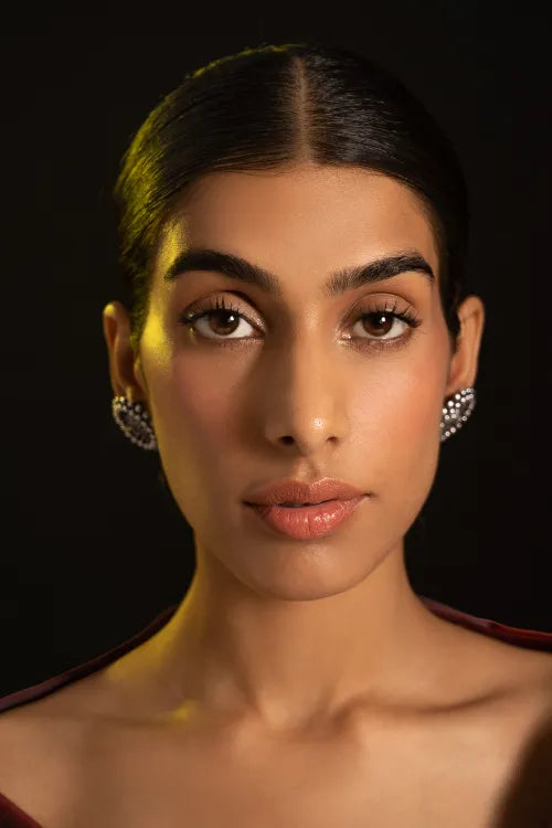 TICH Pure Silver Traditional Maharashtrian Earrings - Kusum Mandala