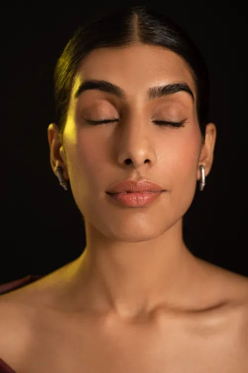TICH Pure Silver Traditional Maharashtrian Earrings - Vilasini Studs