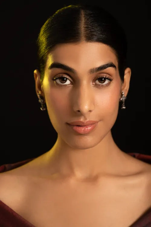 TICH Pure Silver Traditional Maharashtrian Earrings - Tara?gan Studs