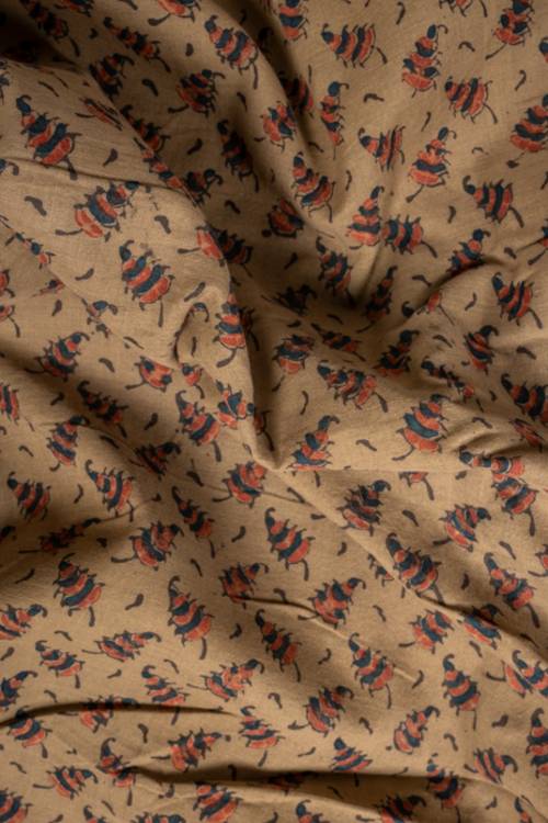 Creative Bee 'NOMI' Natural Dye, Hand Block Printed Cotton Fabric