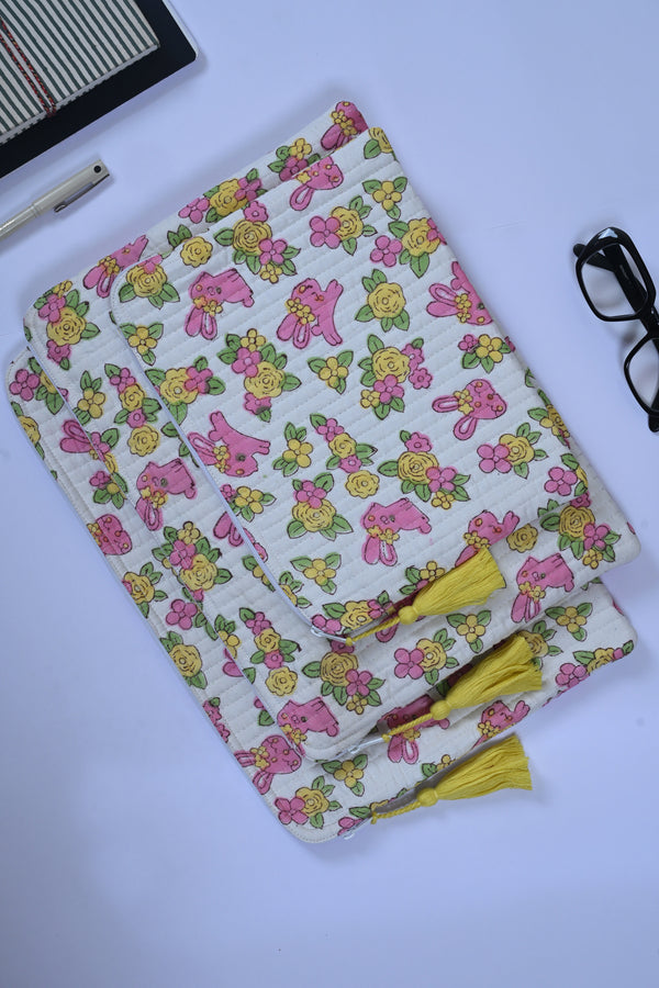 Poddar Exports Rabbit Laptop Sleeve