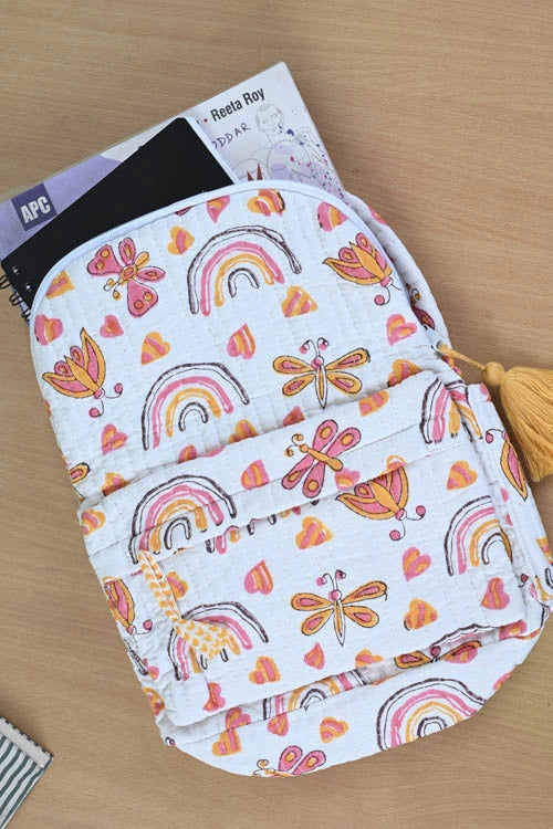 Poddar Exports Rainbow Backpack