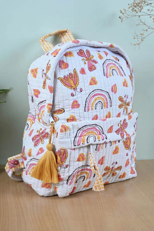 Poddar Exports Rainbow Backpack