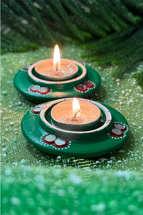 Antarang-Terracotta- Green Christmas Hamper