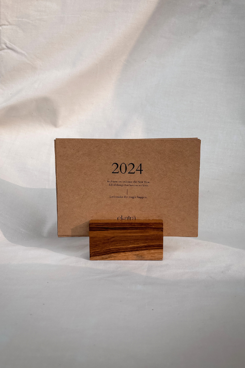 Ekatra Desk Calendar For 2024