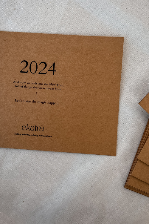 Ekatra Desk Calendar For 2024